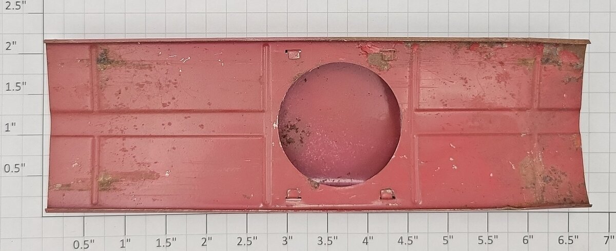 American Flyer 484-1 American Flyer Lines Red Tinplate Caboose Roof