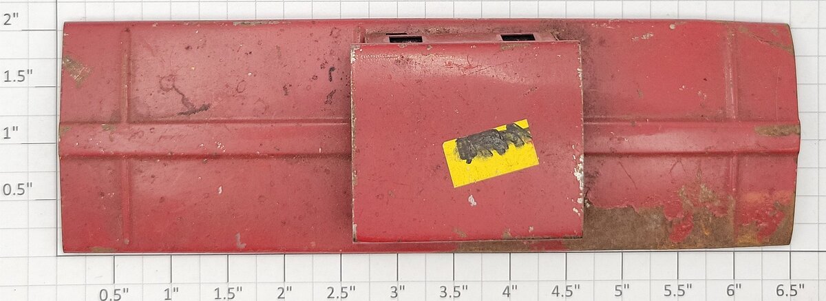 American Flyer 484-1 American Flyer Lines Red Tinplate Caboose Roof