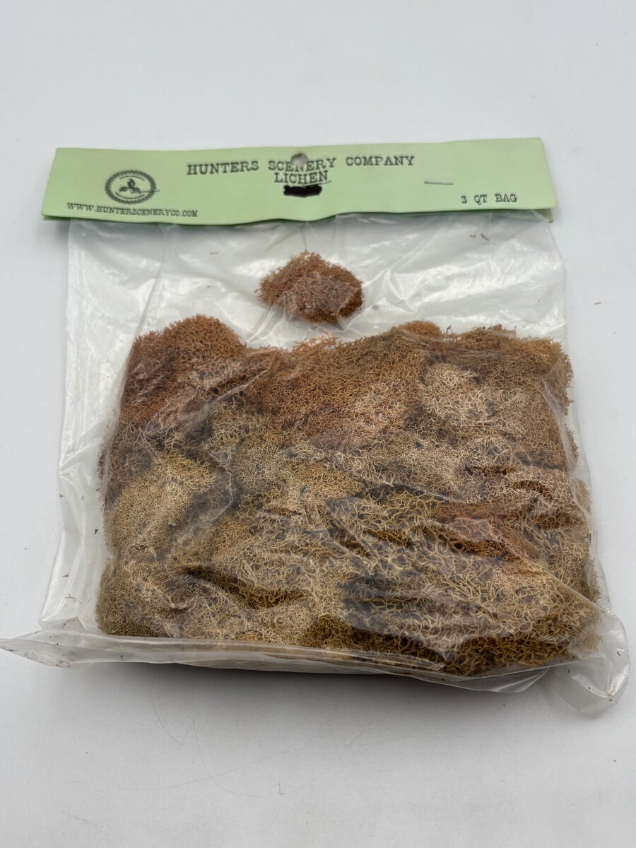 Hunter Scenery Co Dark Orange Lichen & Foliage 3 QT Bag