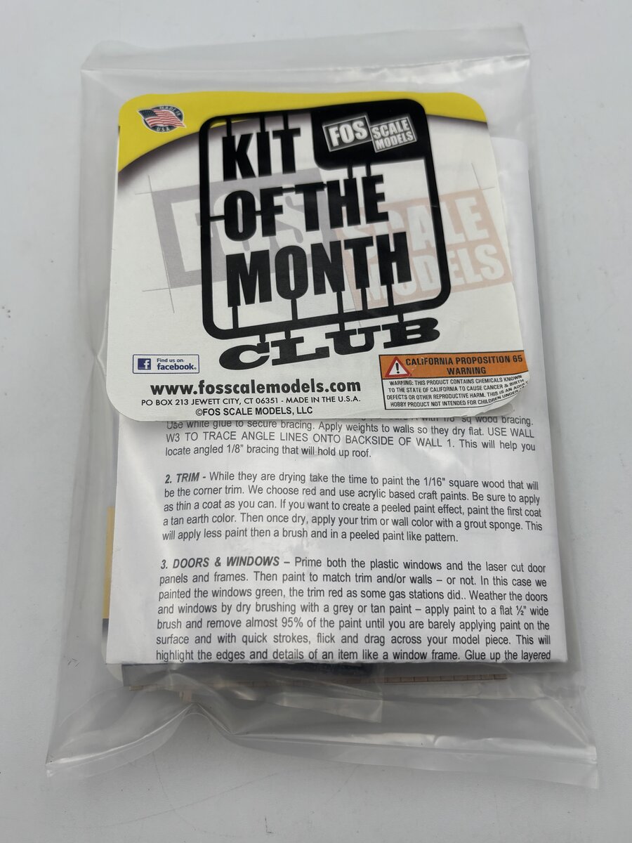 FOS Scale Limited HO Sincere Towing Build Kit