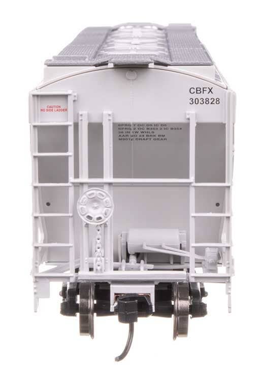 Walthers 910-49306 HO CBFX 39' Trinity 3281 2-Bay Covered Hopper RTR #303828