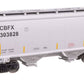Walthers 910-49306 HO CBFX 39' Trinity 3281 2-Bay Covered Hopper RTR #303828