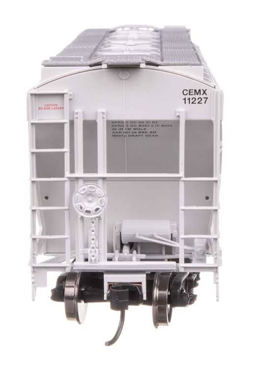 Walthers 910-49310 HO CEMX 39' Trinity 3281 2-Bay Covered Hopper RTR #11227