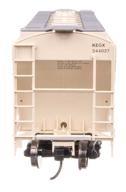 Walthers 910-49313 HO KEGX 39' Trinity 3281 2-Bay Covered Hopper RTR #244027