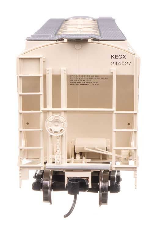 Walthers 910-49313 HO KEGX 39' Trinity 3281 2-Bay Covered Hopper RTR #244027