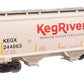 Walthers 910-49314 HO KEGX 39' Trinity 3281 2-Bay Covered Hopper RTR #244063