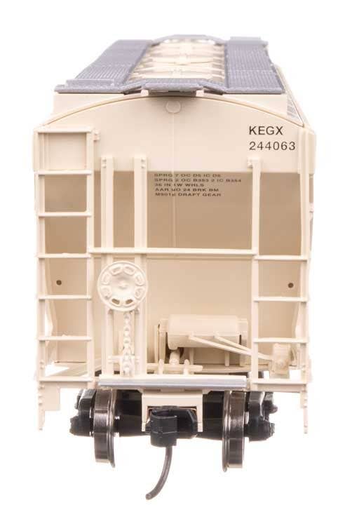 Walthers 910-49314 HO KEGX 39' Trinity 3281 2-Bay Covered Hopper RTR #244063