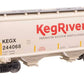 Walthers 910-49315 HO KEGX 39' Trinity 3281 2-Bay Covered Hopper RTR #244068