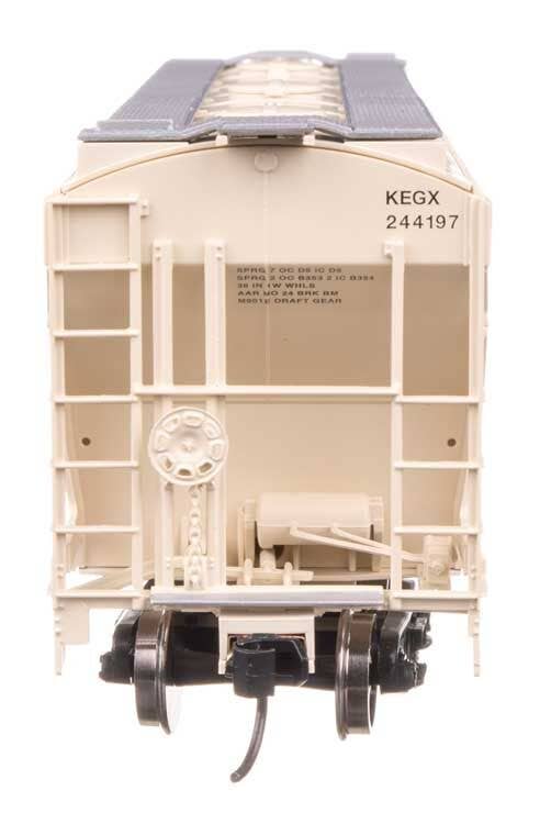Walthers 910-49316 HO KEGX 39' Trinity 3281 2-Bay Covered Hopper RTR #244197