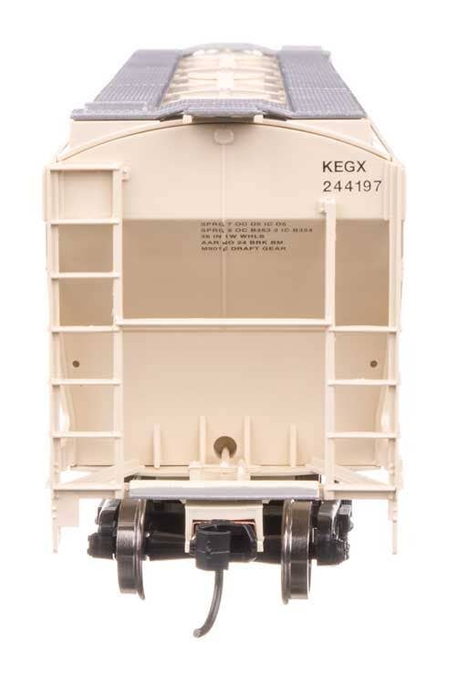 Walthers 910-49316 HO KEGX 39' Trinity 3281 2-Bay Covered Hopper RTR #244197