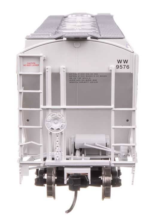 Walthers 910-49330 HO WW 39' Trinity 3281 2-Bay Covered Hopper RTR #9576