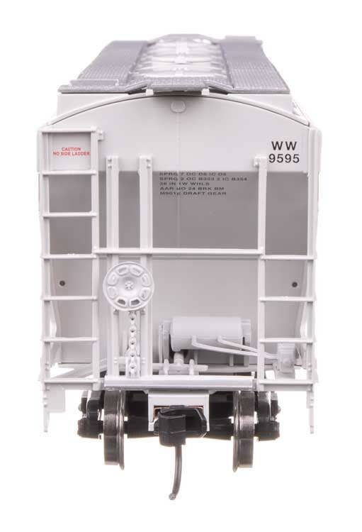 Walthers 910-49331 HO WW 39' Trinity 3281 2-Bay Covered Hopper RTR #9595