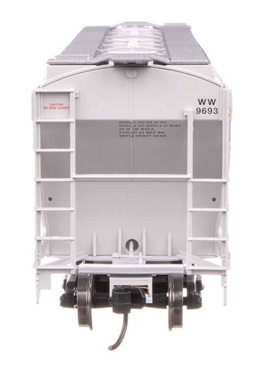 Walthers 910-49332 HO WW 39' Trinity 3281 2-Bay Covered Hopper RTR #9693