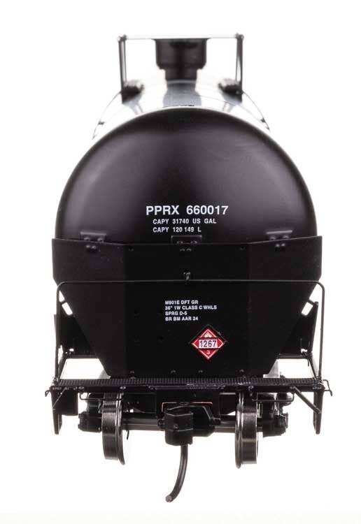 Walthers 920-100774 HO PPRX 55' Trinity Modified 30,145-Gal Tank Car RTR #660017