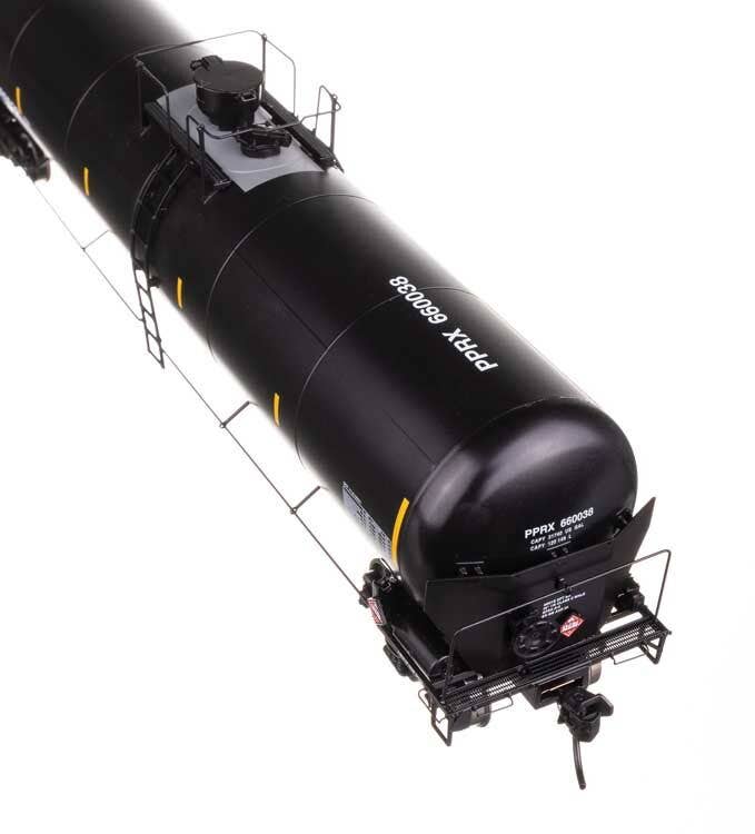 Walthers 920-100775 HO PPRX 55' Trinity Modified 30,145-Gal Tank Car RTR #660038