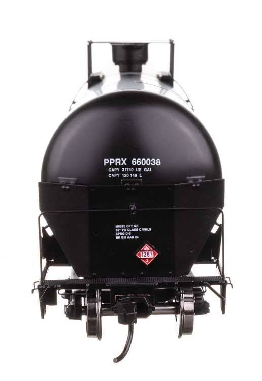 Walthers 920-100775 HO PPRX 55' Trinity Modified 30,145-Gal Tank Car RTR #660038