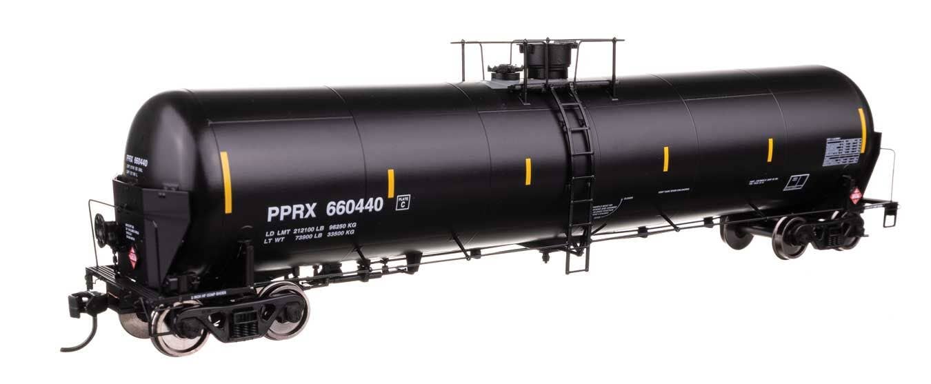 Walthers 920-100776 HO PPRX 55' Trinity Modified 30,145-Gal Tank Car RTR #660440