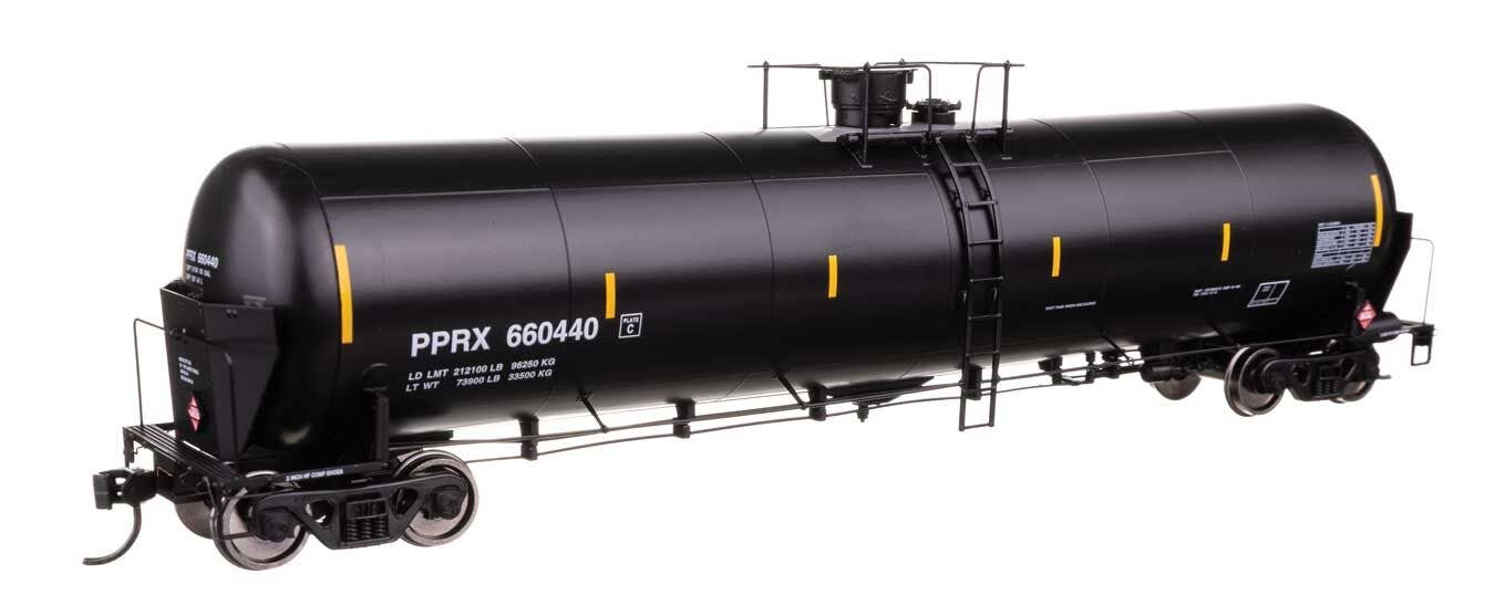 Walthers 920-100776 HO PPRX 55' Trinity Modified 30,145-Gal Tank Car RTR #660440