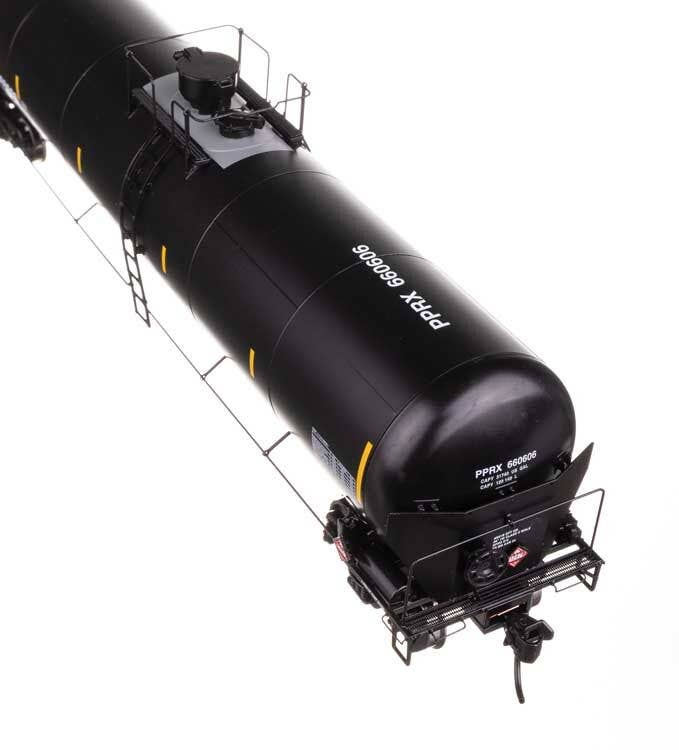 Walthers 920-100777 HO PPRX 55' Trinity Modified 30,145-Gal Tank Car RTR #660606