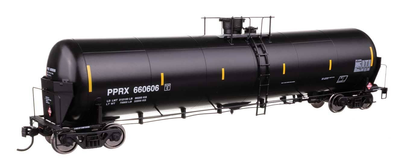 Walthers 920-100777 HO PPRX 55' Trinity Modified 30,145-Gal Tank Car RTR #660606