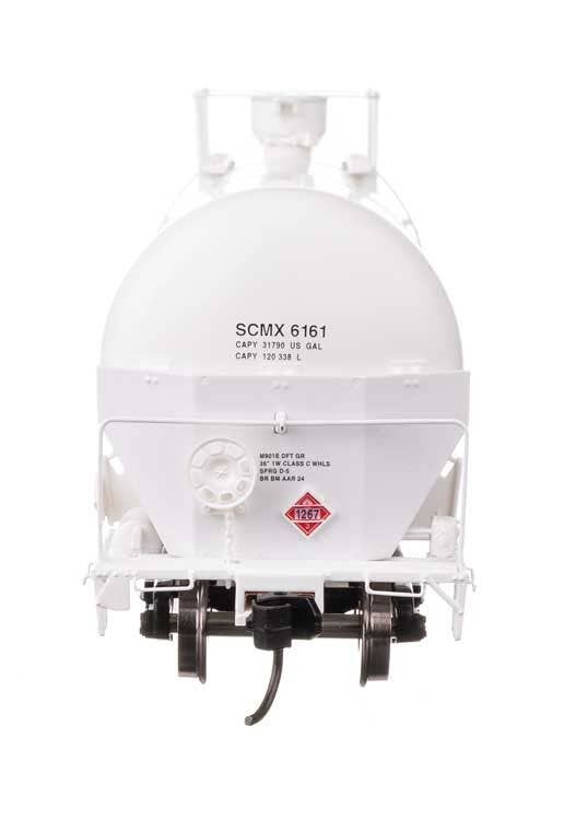 Walthers 920-100778 HO SCMX 55' Trinity Modified 30,145-Gal Tank Car RTR #6161