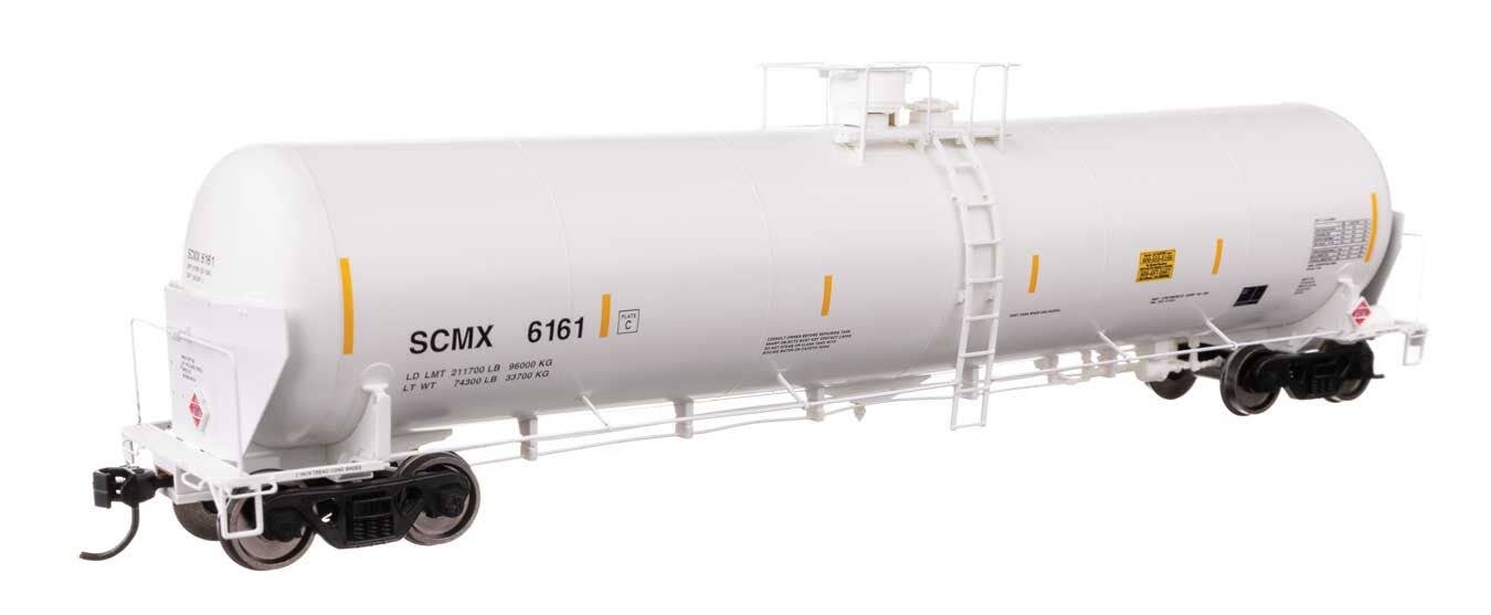 Walthers 920-100778 HO SCMX 55' Trinity Modified 30,145-Gal Tank Car RTR #6161