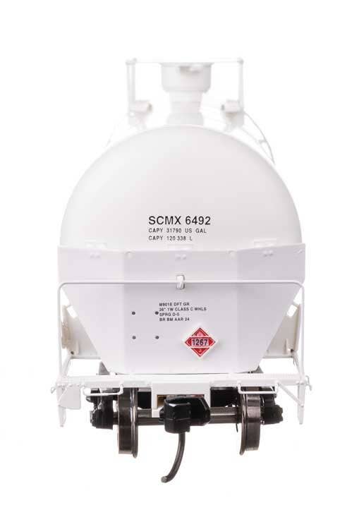 Walthers 920-100780 HO SCMX 55' Trinity Modified 30,145-Gal Tank Car RTR #6492
