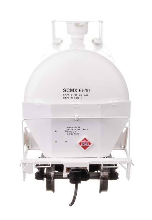 Walthers 920-100781 HO SCMX 55' Trinity Modified 30,145-Gal Tank Car RTR #6510
