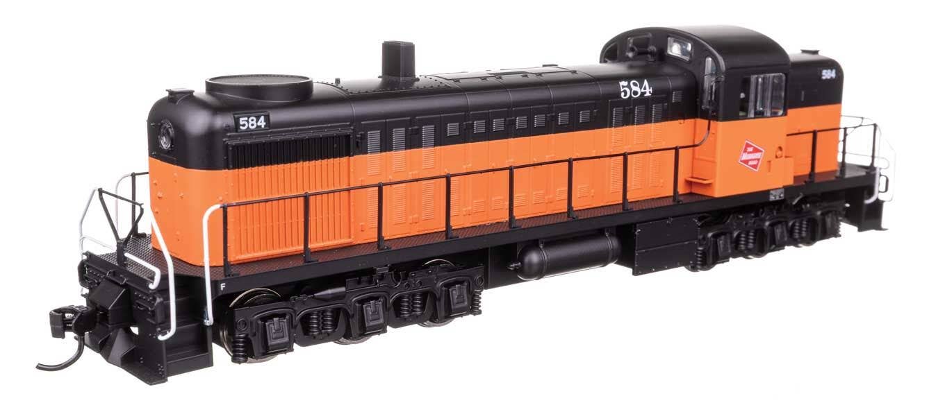 Walthers 910-20714 HO MILW Alco RSC-2 Diesel Locomotive w/ ESU Sound & DCC #584