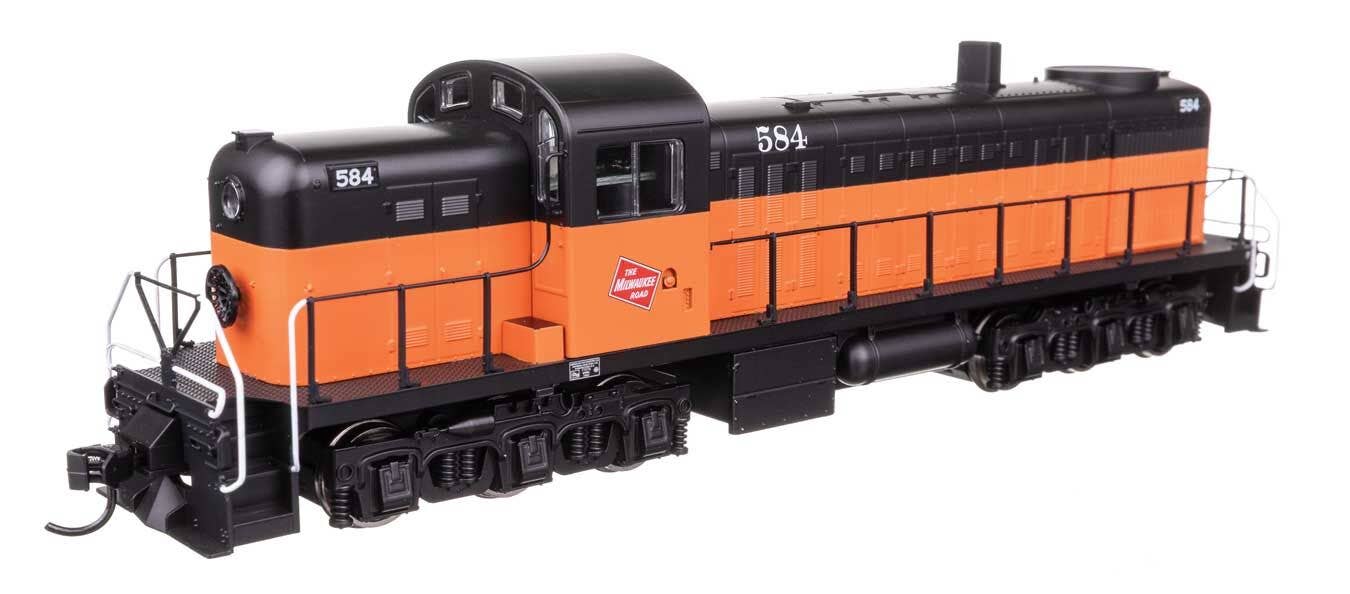 Walthers 910-20714 HO MILW Alco RSC-2 Diesel Locomotive w/ ESU Sound & DCC #584