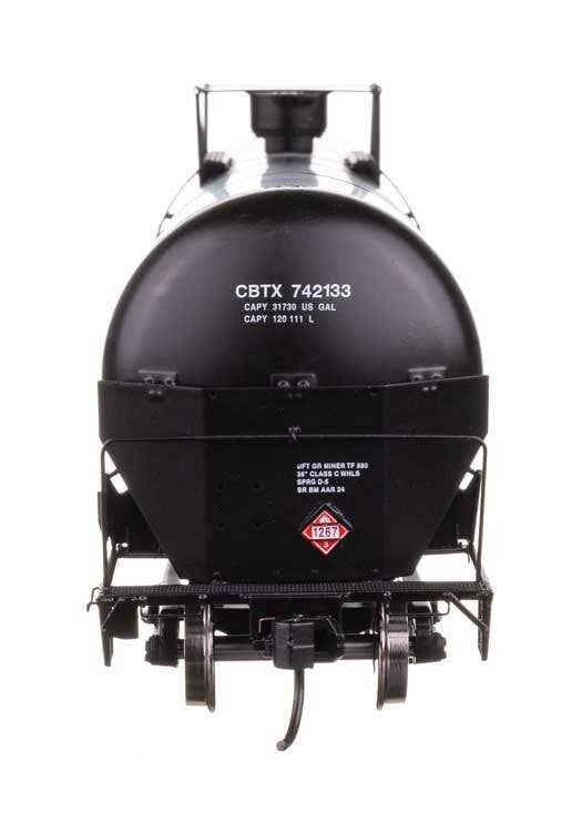 Walthers 920-100765 HO CBTX 55' Trinity Modified 30,145-Gal Tank Car RTR #742133