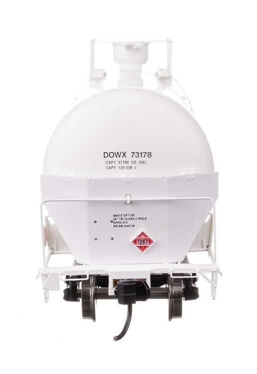 Walthers 920-100766 HO DOWX 55' Trinity Modified 30,145-Gal Tank Car RTR #73178