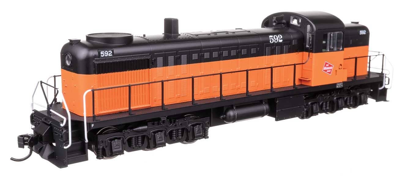 Walthers 910-10715 HO Milwaukee Road Alco RSC-2 Diesel Locomotive DC #592