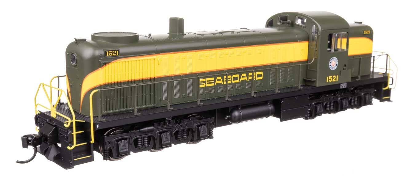 Walthers 910-10718 HO Seaboard Alco RSC-2 Diesel Locomotive Standard DC #1521
