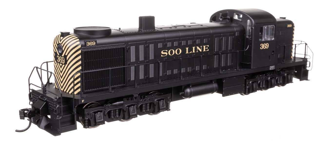Walthers 910-10722 HO Soo Line Alco RSC-2 Diesel Locomotive Standard DC #369
