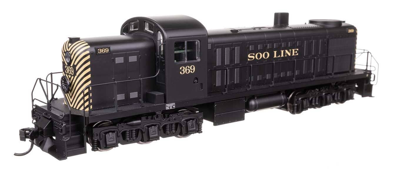 Walthers 910-10722 HO Soo Line Alco RSC-2 Diesel Locomotive Standard DC #369