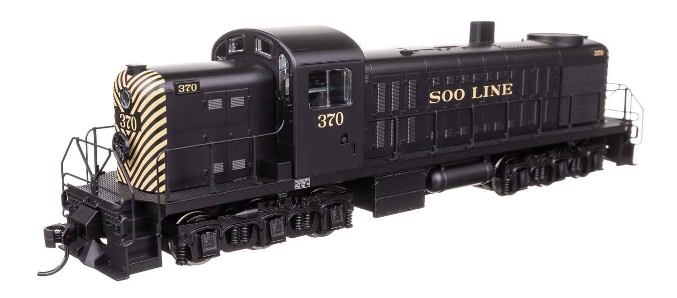 Walthers 910-10723 HO Soo Line Alco RSC-2 Diesel Locomotive Standard DC #370