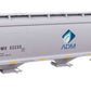 Walthers 910-7737 HO ADMX 60' NSC 5150 3-Bay Covered Hopper Ready to Run #52235