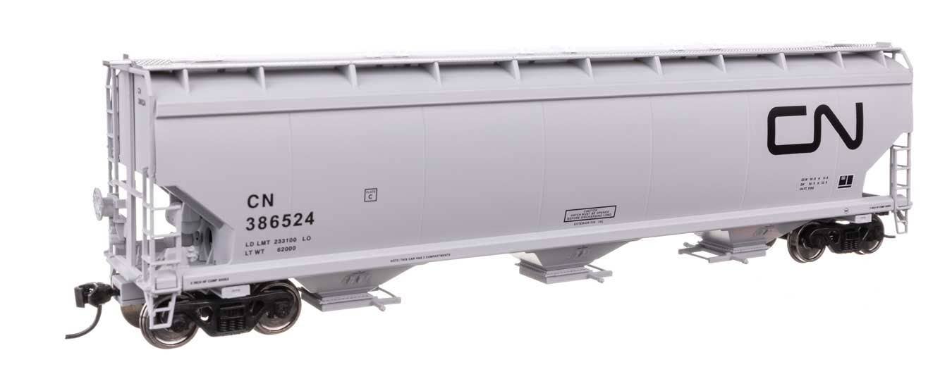 Walthers 910-7743 HO CN 60' NSC 5150 3-Bay Covered Hopper Ready to Run #386524