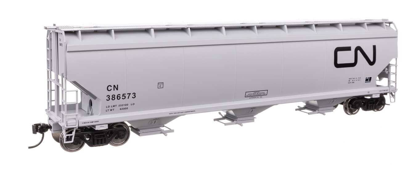 Walthers 910-7745 HO CN 60' NSC 5150 3-Bay Covered Hopper Ready to Run #386573