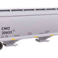 Walthers 910-7748 HO Union Pacific 60' NSC 5150 3-Bay Covered Hopper RTR #20655