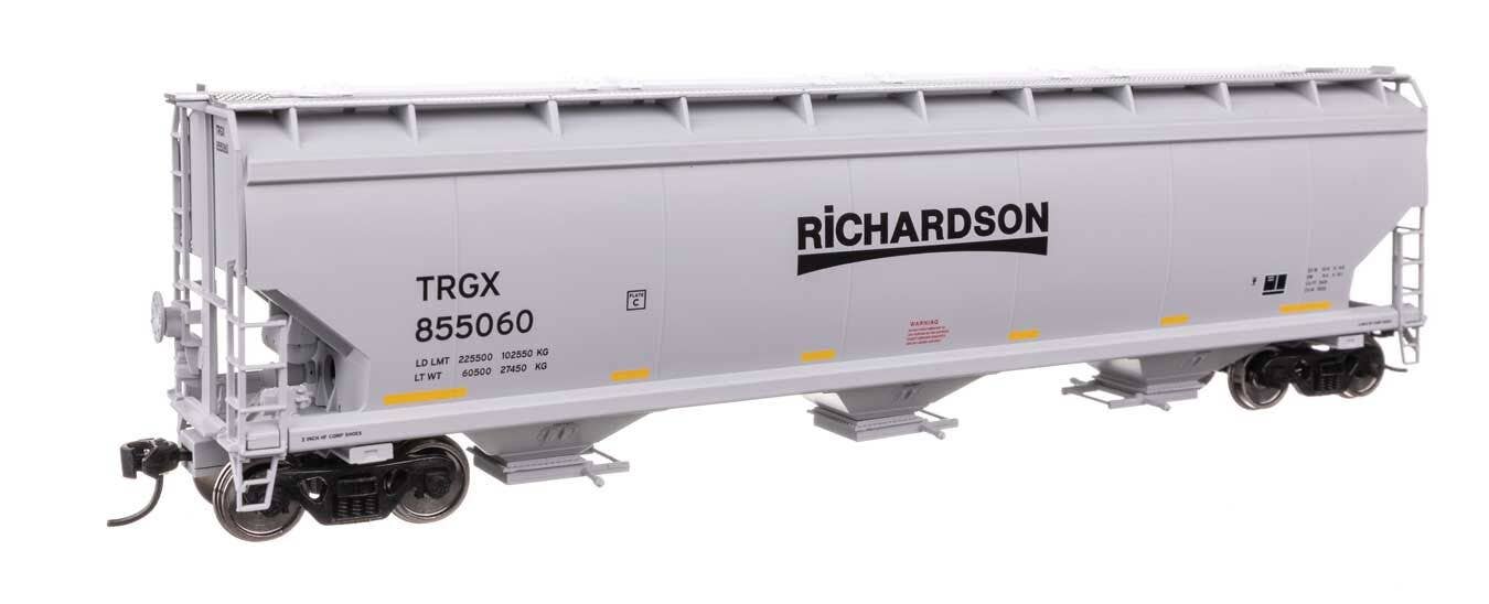 Walthers 910-7752 HO TRGX 60' NSC 5150 3-Bay Covered Hopper Ready to Run #855060