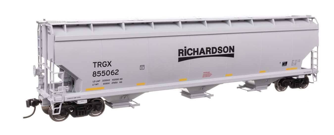 Walthers 910-7753 HO TRGX 60' NSC 5150 3-Bay Covered Hopper Ready to Run #855062