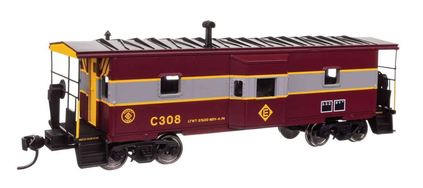 Walthers 910-8675 HO Erie Lackanwanna International Bay Window Caboose RTR #C308