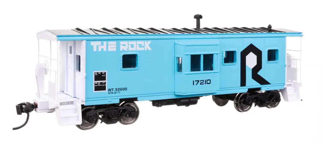 Walthers 910-8677 HO Rock Island International Bay Window Caboose RTR #17210