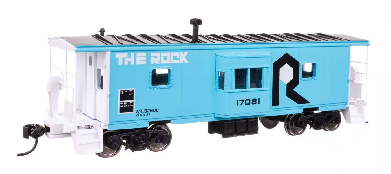 Walthers 910-8678 HO Rock Island International Bay Window Caboose RTR #17081