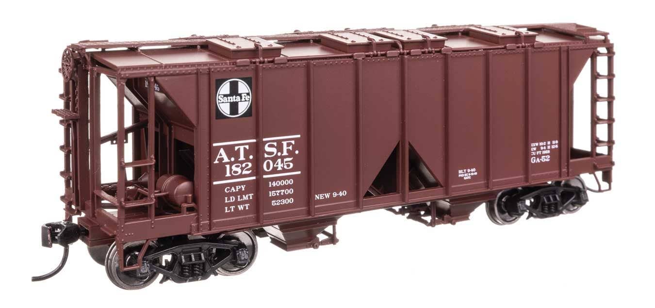 Walthers 910-49705 HO Santa Fe ACF 1958 Cu Ft Covered Hopper RTR #182045