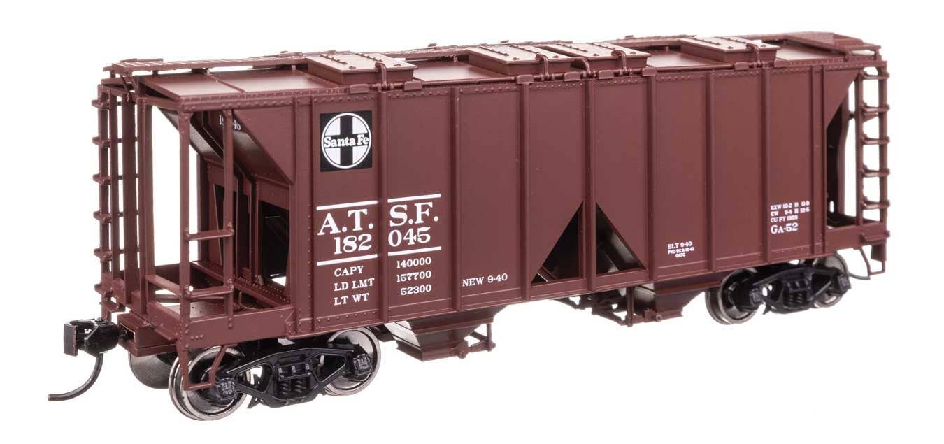 Walthers 910-49705 HO Santa Fe ACF 1958 Cu Ft Covered Hopper RTR #182045
