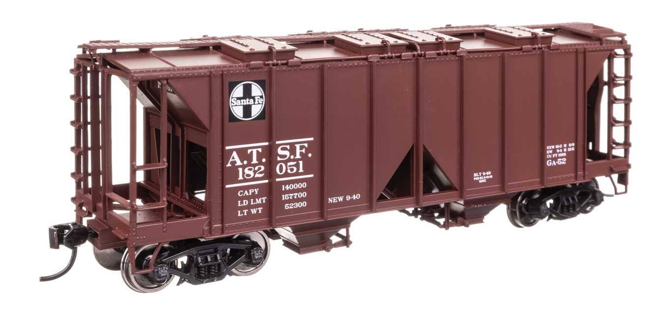 Walthers 910-49706 HO Santa Fe ACF 1958 Cu Ft Covered Hopper RTR #182051
