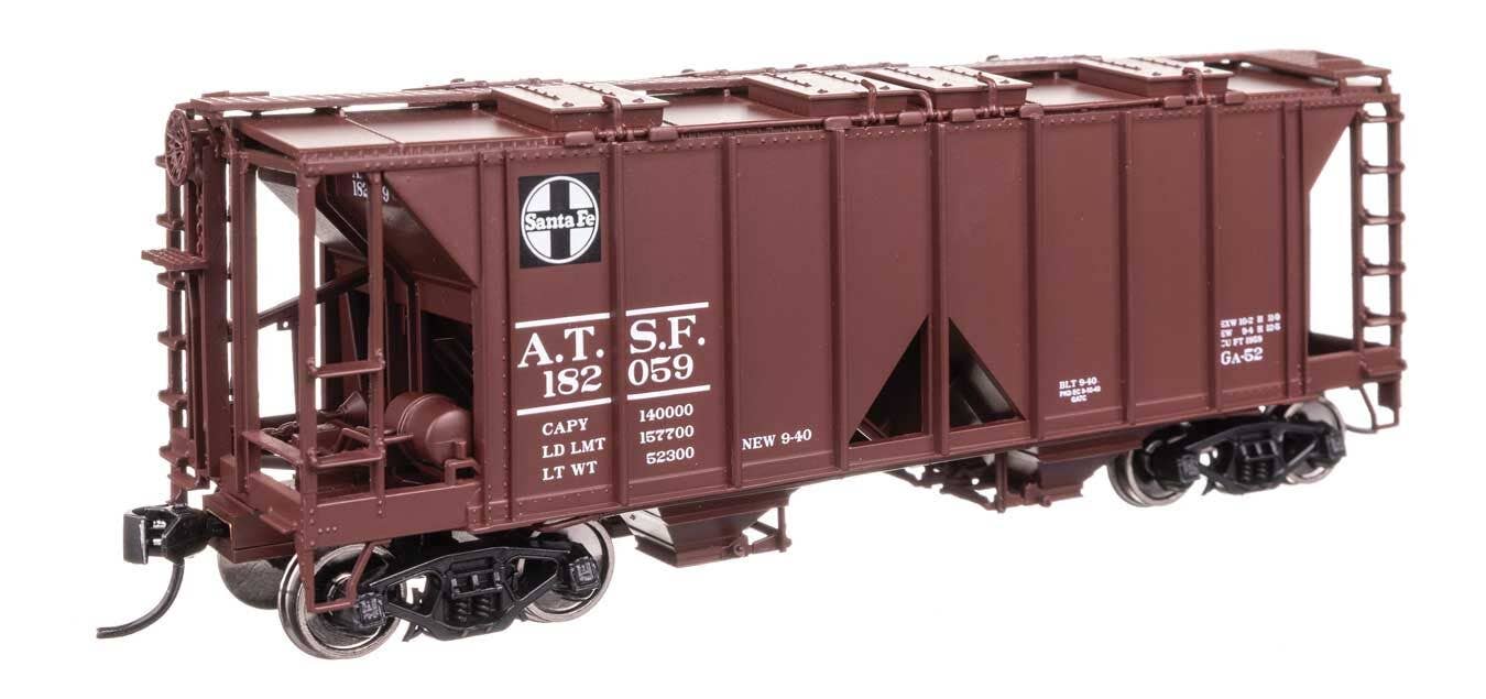 Walthers 910-49707 HO Santa Fe ACF 1958 Cu Ft Covered Hopper RTR #182059